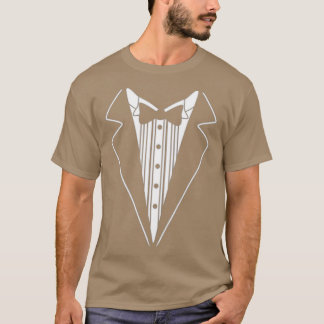 Camiseta impressão tuxedo Piada 4u Tuxedo Engraçado Mens No