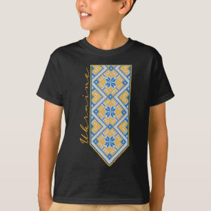 Camiseta Impressão ucraniana Vyshyvanka