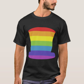 Camiseta Impressão única Rainbowophat retrô