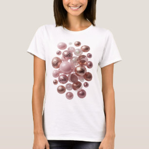 Camiseta Impressionante Arte Abstrata em Prata Impressão de