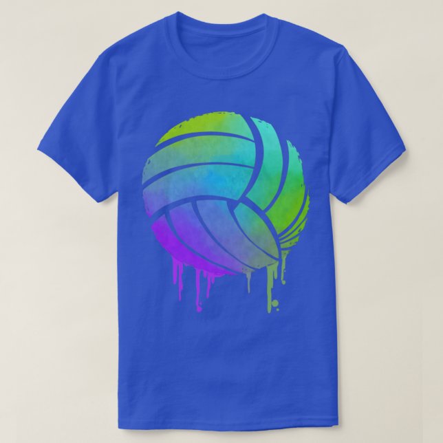 Camiseta Impressionante da Equipe de Voleibol do Gift Impre (Frente do Design)