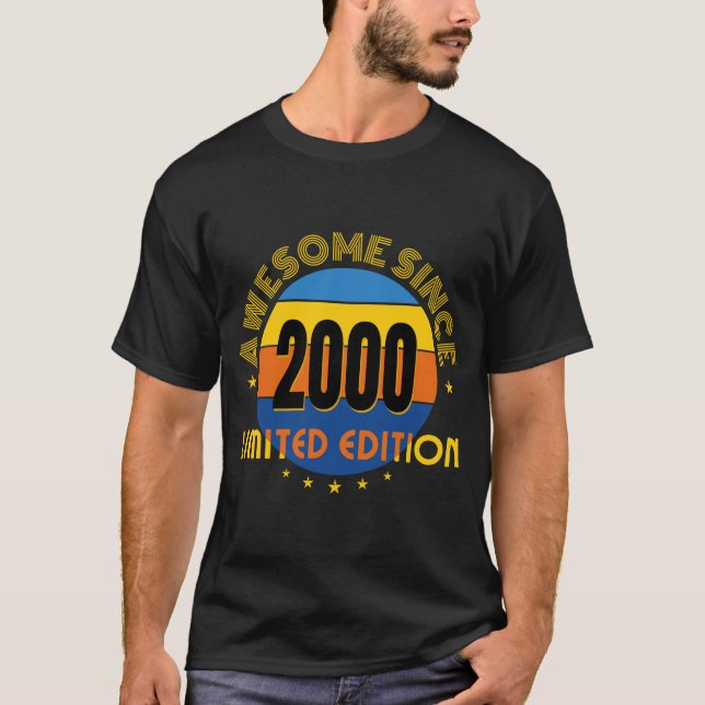 CAMISETA IMPRESSIONANTE DESDE A EDIÇÃO LIMITADA DE 2000 (Frente)