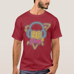 Camiseta Impressionante do Disco Vintage 90s Party Dance Re
