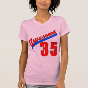 Camiseta Impressionante em 35 anos velho