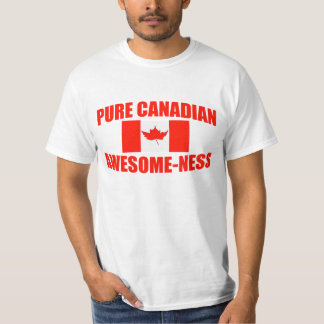 Camiseta Impressionante-Ness canadense puro