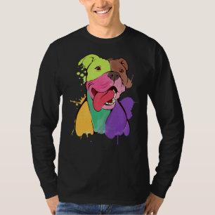 Camiseta Impressionante Pitbull Pit Bull Terrier Impressão