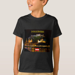 Camiseta Impressionante! Salzburgo Áustria com pavilhão