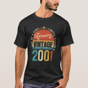 Camiseta Impressionante Vintage 21 Anos 2001 Retro 21rua Bi