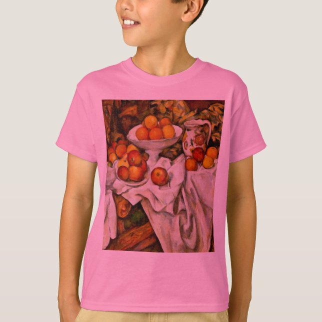 Camiseta Impressionismo de Impressão de Maçãs e Laranjas de (Frente)