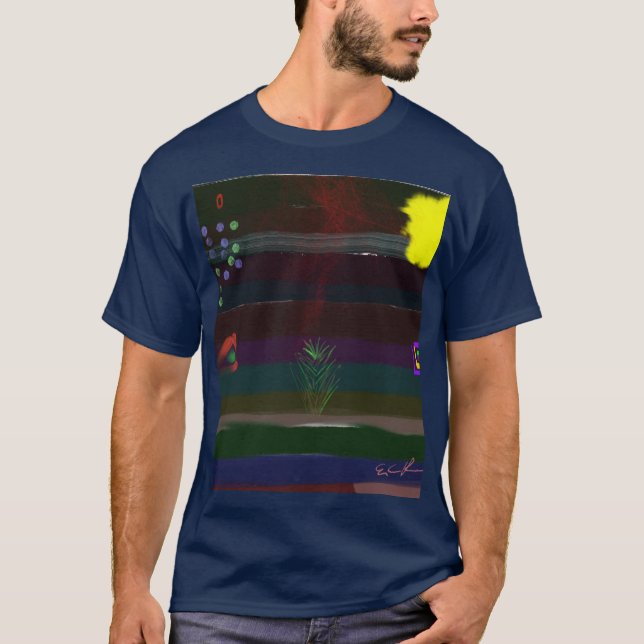 Camiseta Impressionist art design T-Shirt (Frente)