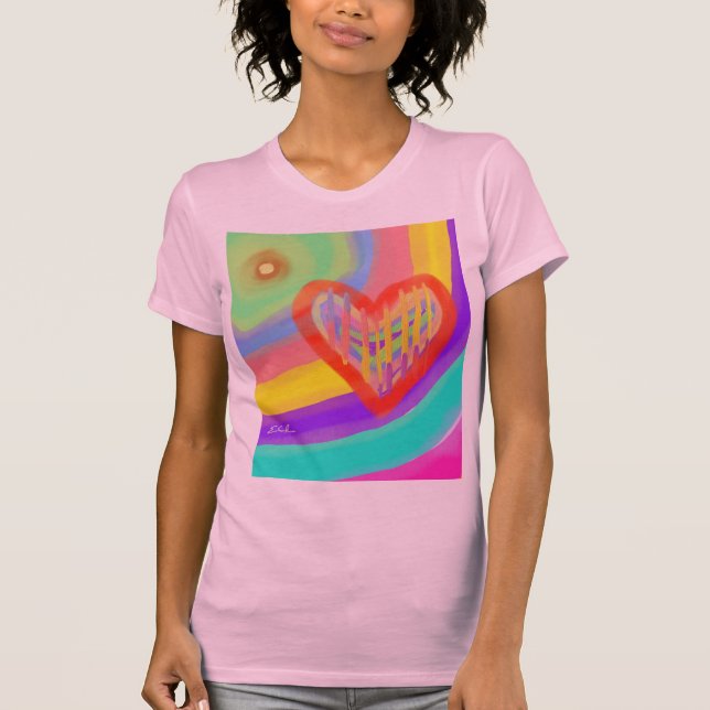 Camiseta Impressionist Art Love T-Shirt (Frente)