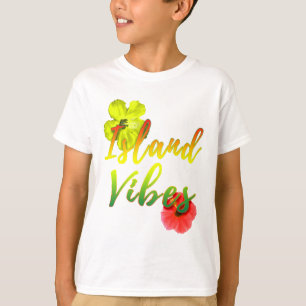 Camiseta Impressões da ilha