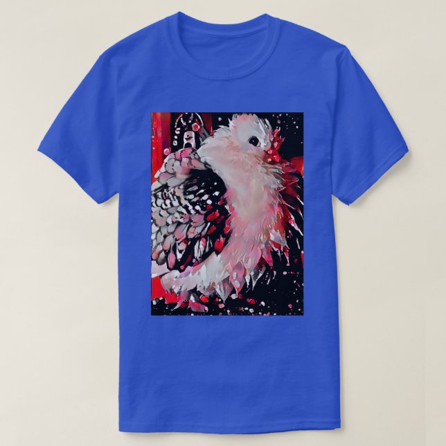 Camiseta Impressões de um Pássaro Míssil (Frente do Design)