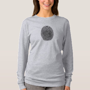 Camiseta Impressões dedos