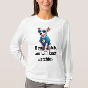 Camiseta Impressões e pinças: Libere seu estilo com um cão