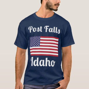 Camiseta Impressões Elegantes Post Falls Idaho