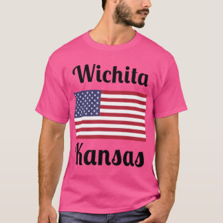 Camiseta Impressões Elegantes Wichita Kansas