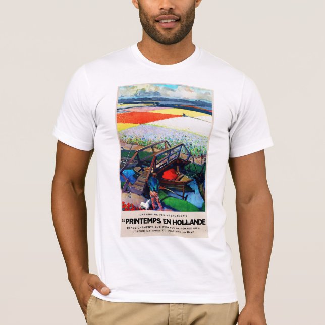 Camiseta Impressões em Hollande ~ Spingtime (Frente)