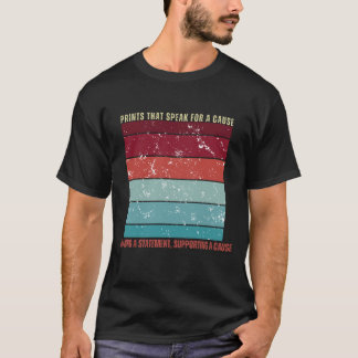 Camiseta Impressões que falam por uma causa