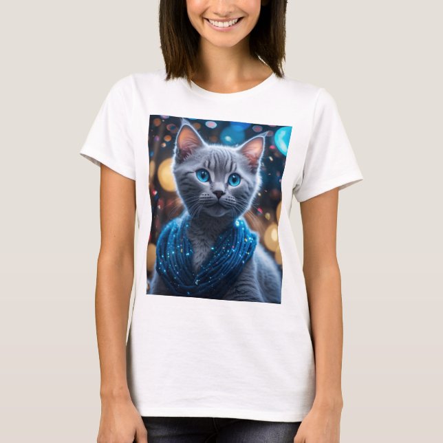 Camiseta "Impressões Radiantes: Elevem seu olhar com nossas (Frente)