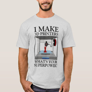 Camiseta impressora 3D