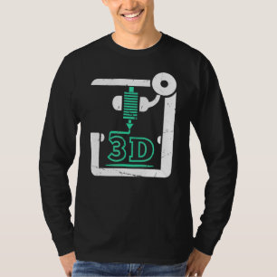 Camiseta Impressora 3d Cnc G Code 3d
