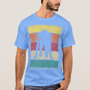 Camiseta Impressora pronta para executar um traço de 100 me