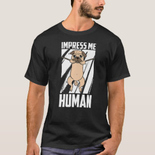 Camiseta Imprima-Me O Pai Da Raça Do Cachorro Mãe Pug