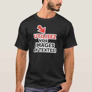 Camiseta Imprima seus designs online DIY em Português