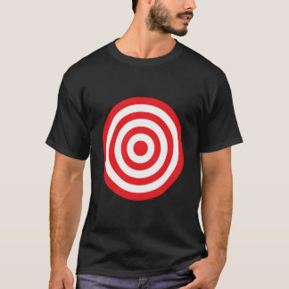 Camiseta Imprimir na frente e no verso Alvo de Tiro ao Alvo