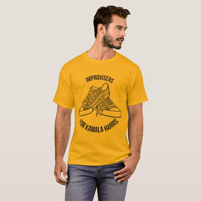 Camiseta Improvisos para Camala Harris Shirt (Frente Completa)