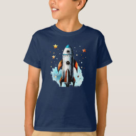 Camiseta Impulsionado pela Visão: Lançando no Futuro