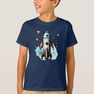 Camiseta Impulsionado pela Visão: Lançando no Futuro