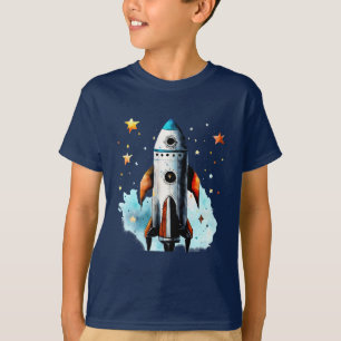 Camiseta Impulsionado pela Visão: Lançando no Futuro