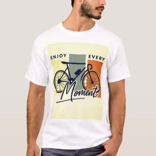 Camiseta Impulsionado Por Momentos - Aproveite Cada Segundo
