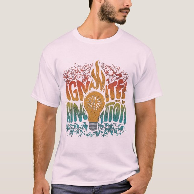Camiseta Impulsionar a inovação (Frente)