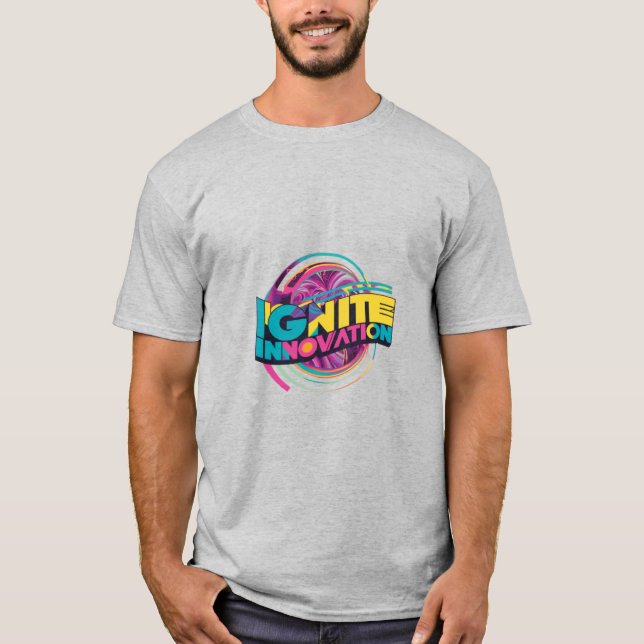 Camiseta Impulsionar a inovação (Frente)
