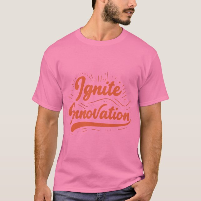 Camiseta Impulsionar a inovação (Frente)