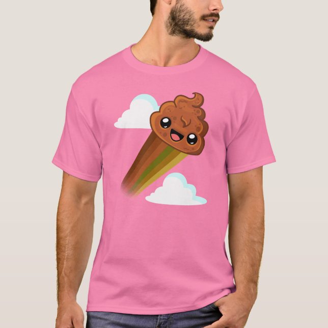 Camiseta Impulso Arco-íris - Salto Feliz (Frente)