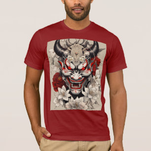 Camiseta Impulso de Contraste: Design de Tatuagem de Alto I