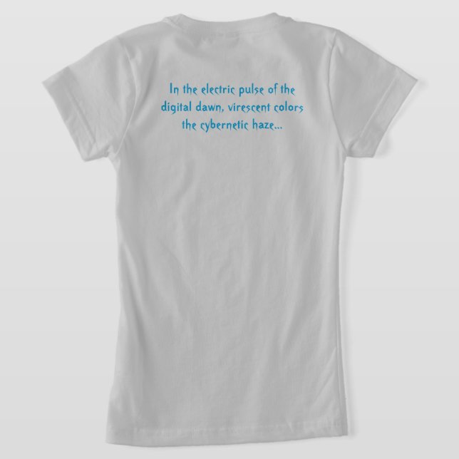 Camiseta Impulso Elétrico em Tensão (Postura das costas)