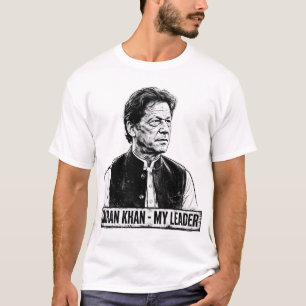 Camiseta Imran Khan PNG, Imran Khan Meu Líder Cami