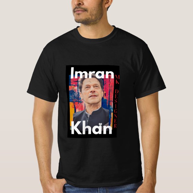 CAMISETA IMRAN KHAN POR MK (Frente)