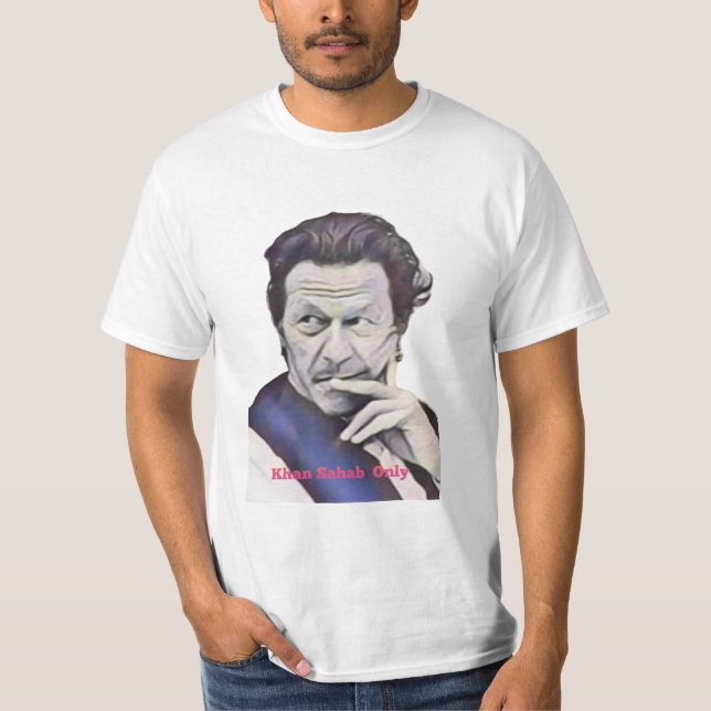 Camiseta imran khan pti (Frente)