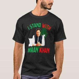 Camiseta Imran Khan Pti Partido Paquistão Apoio Liberdade