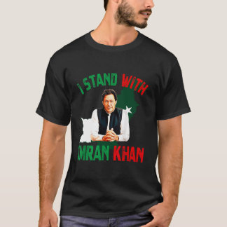 Camiseta Imran Khan Pti Partido Paquistão Apoio Liberdade