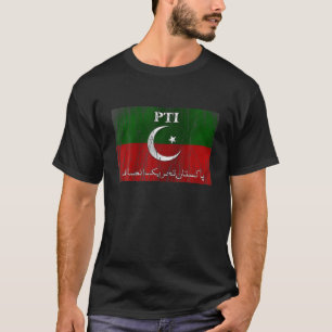 Camiseta Imran Khan PTI Partido Paquistão Para Apoiar a Lib