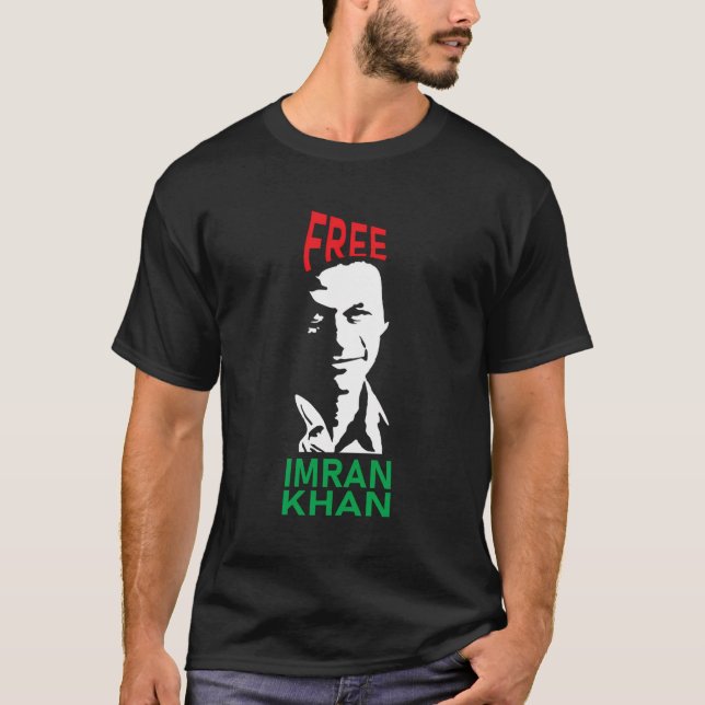 Camiseta Imran Khan Shirt Imran Khan Pti Absolutamente Imra (Frente)