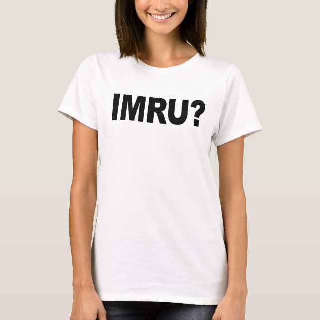 CAMISETA IMRU (Frente)
