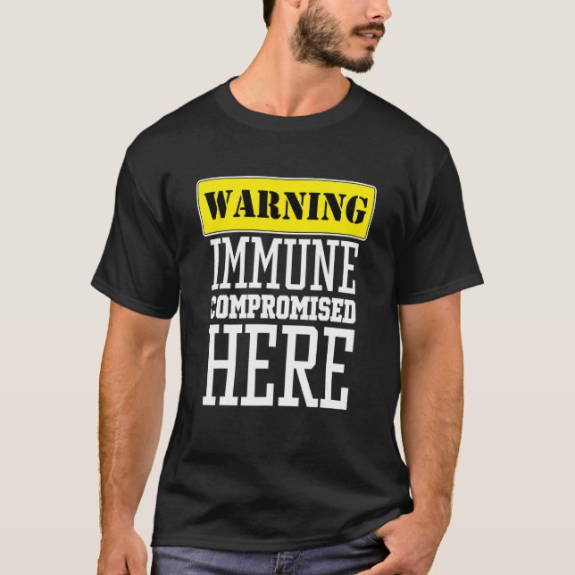 Camiseta Imunocomprometido Imunocomprometido 1 (Frente)